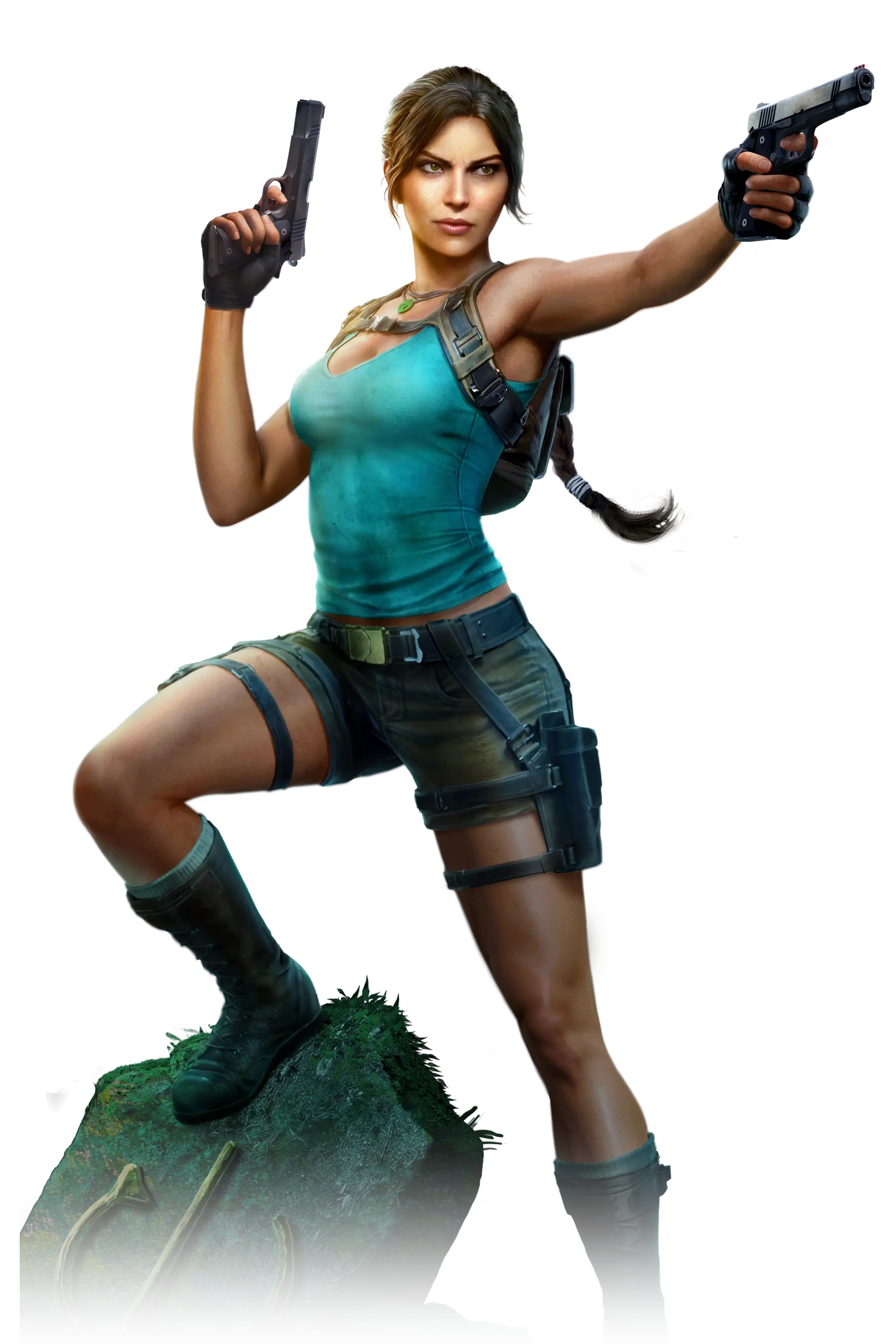Official Lara Croft artwork for the announced television adaptation