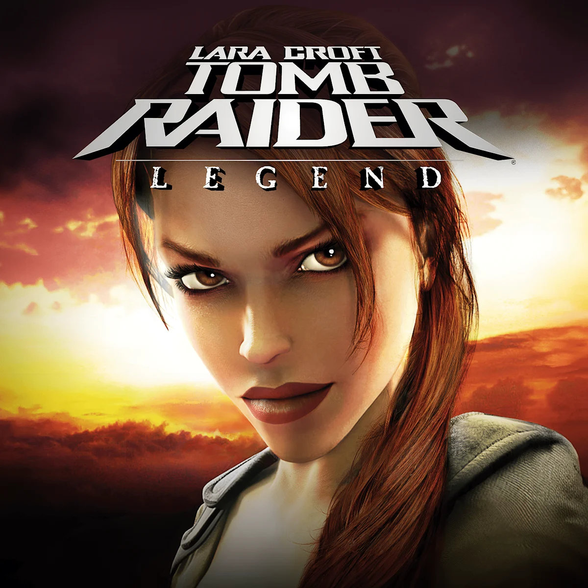 Official Tomb Raider Legend cover artwork