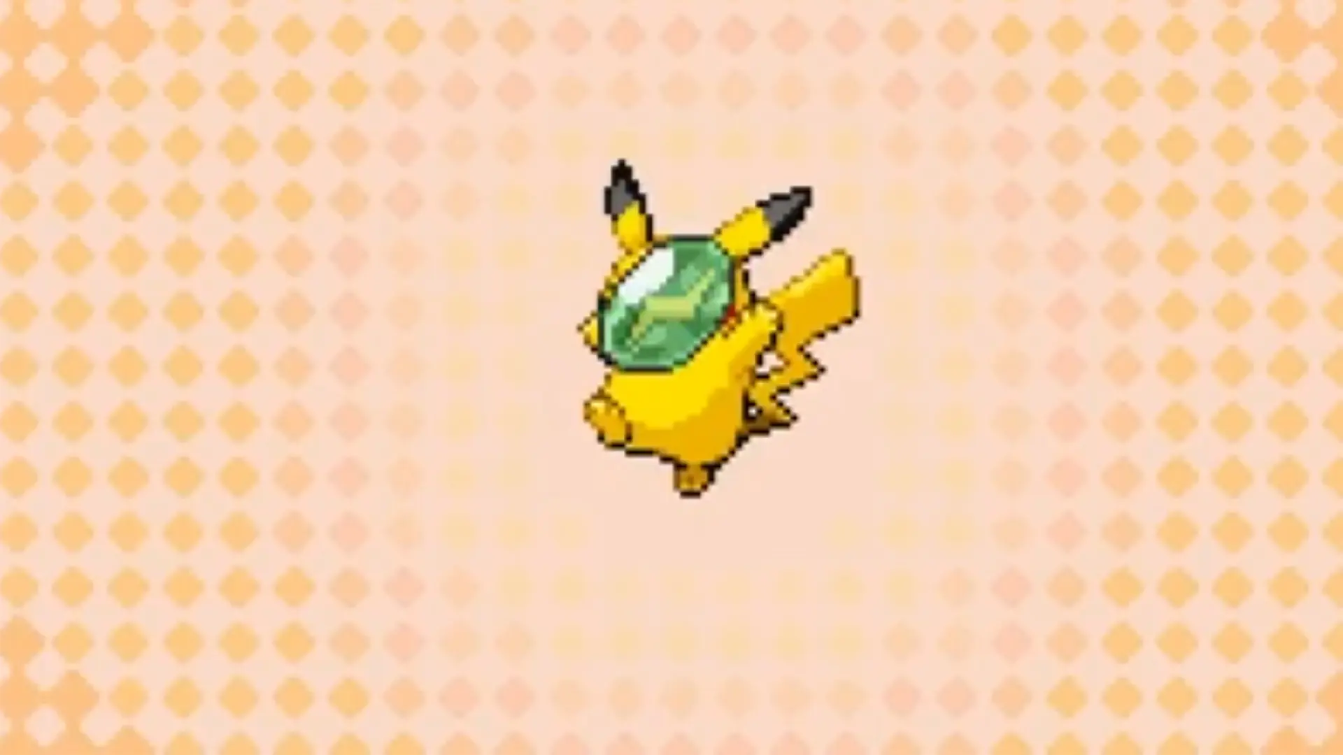 A Pikachu encounter in Pokémon FireRed and LeafGreen
