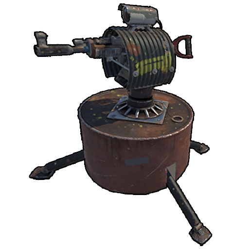 Auto Turret deployable item from Rust